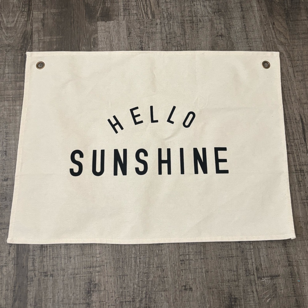 “Hello Sunsine” Kids Bedroom wall decor